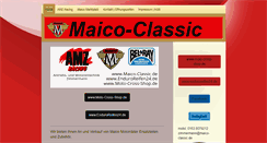 Desktop Screenshot of maico-classic.de